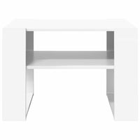 Tavolino da salotto Bianco 66 x 53 x 45 cm Legno multistrato 8000100