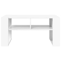 Tavolino da salotto Bianco 92 x 49,5 x 45 cm Legno multistrato 8000108