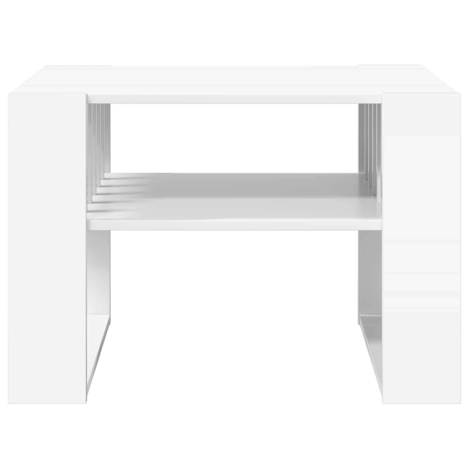 Tavolino da salotto Bianco 66 x 49,5 x 45 cm Legno multistrato 8000116