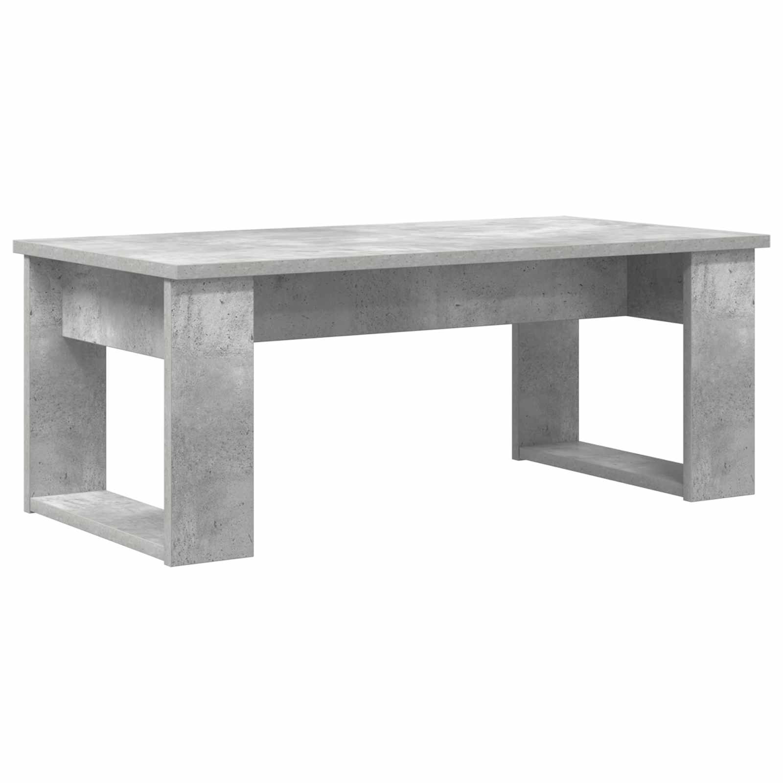 Set di Tavolini da Caffè 2 pcs Grigio cemento Legno multistrato 8000135