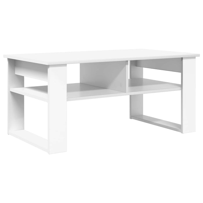 Tavolino da salotto Bianco 96 x 54 x 44 cm Legno multistrato 8000148