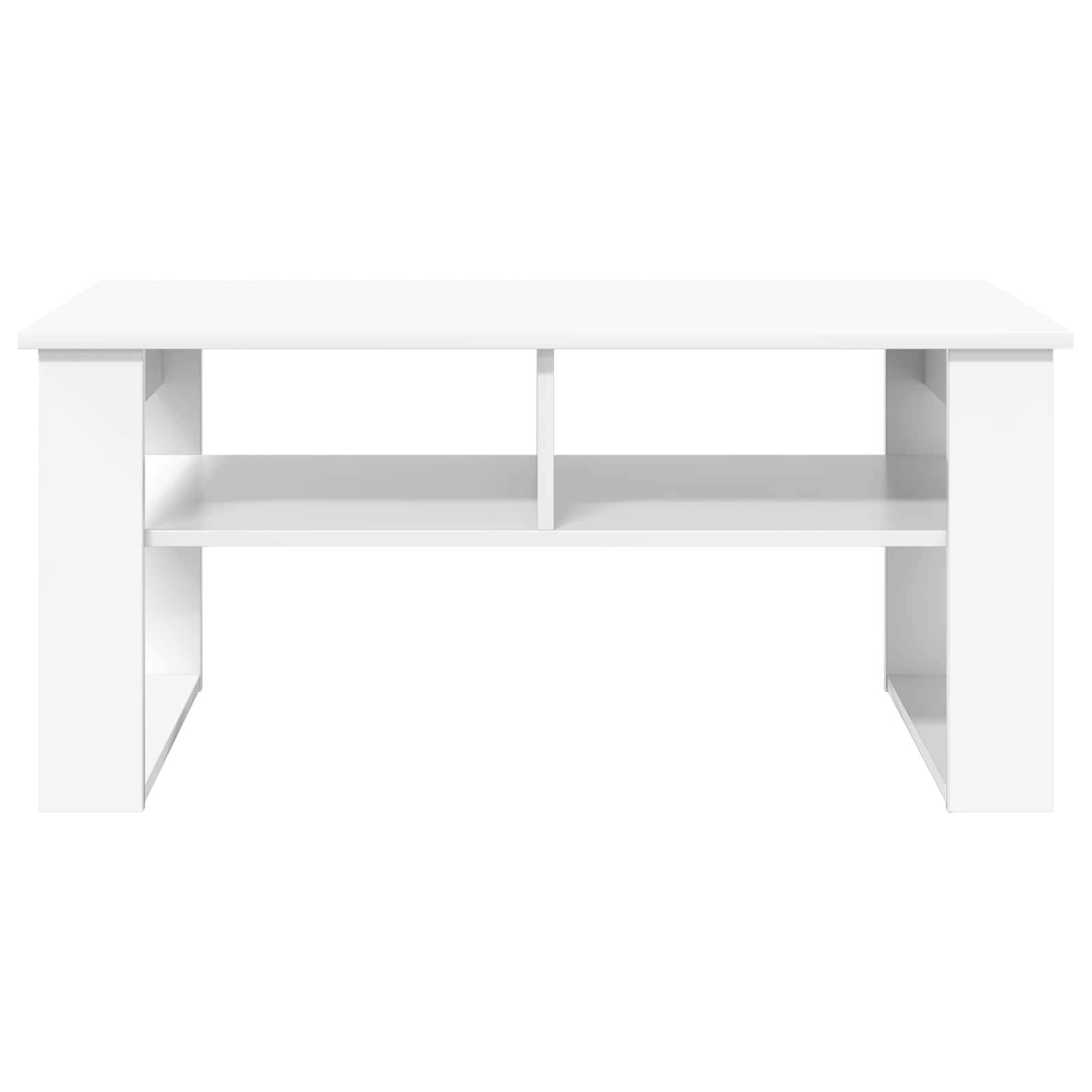 Tavolino da salotto Bianco 96 x 54 x 44 cm Legno multistrato 8000148