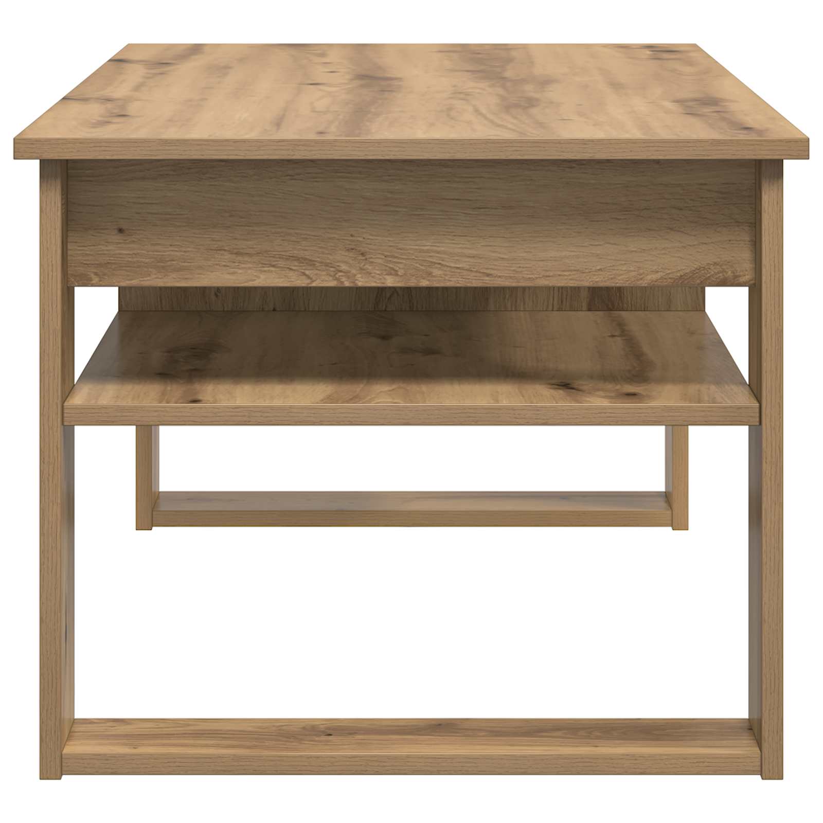 Tavolino da salotto Rovere artigianale 96 x 54 x 44 cm 8000155