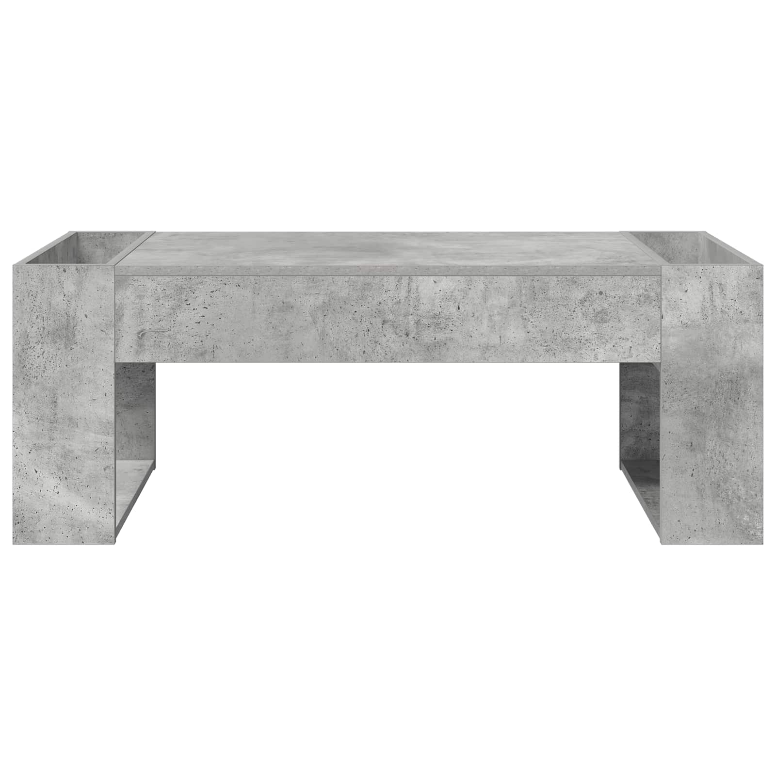 Tavolino da salotto Grigio cemento 110 x 50 x 41 cm 8000159