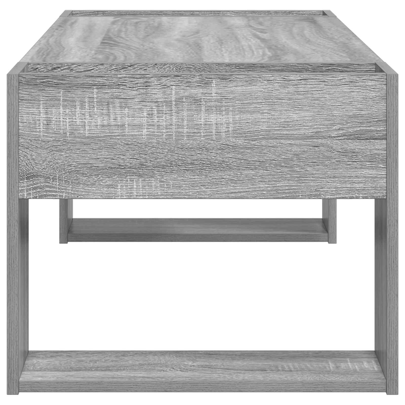 Tavolino da salotto Grigio Sonoma 110 x 50 x 41 cm 8000161