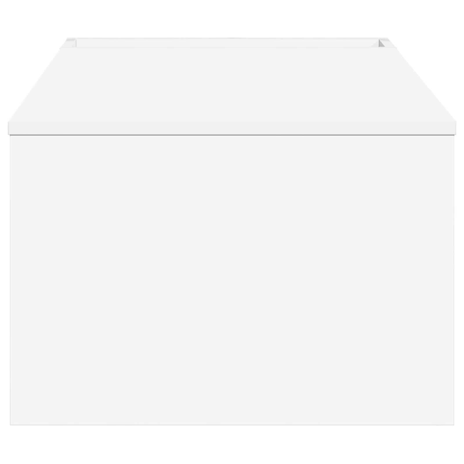 Tavolino da salotto Bianco 95 x 50 x 34 cm Legno multistrato 8000164