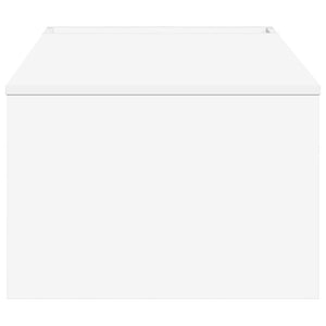 Tavolino da salotto Bianco 95 x 50 x 34 cm Legno multistrato 8000164