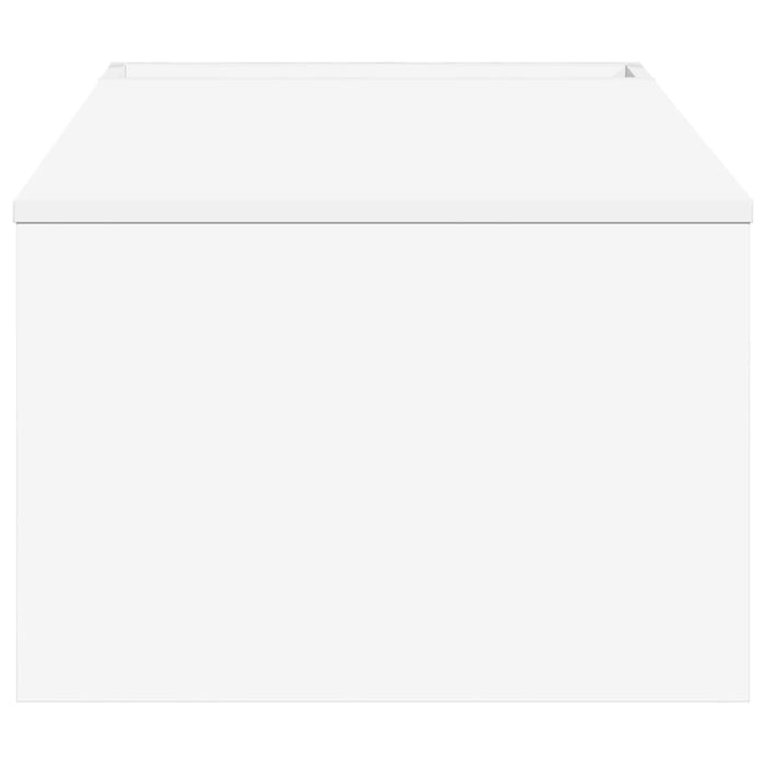 Tavolino da salotto Bianco 95 x 50 x 34 cm Legno multistrato 8000164