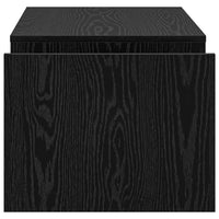 Tavolino da salotto Rovere Nero 90 x 45 x 35 cm 8000173