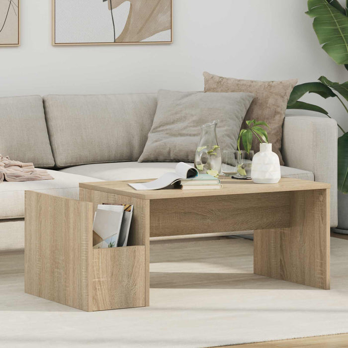 Tavolino da salotto Rovere Sonoma 90 x 45 x 35 cm 8000174
