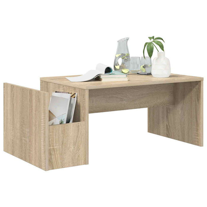 Tavolino da salotto Rovere Sonoma 90 x 45 x 35 cm 8000174