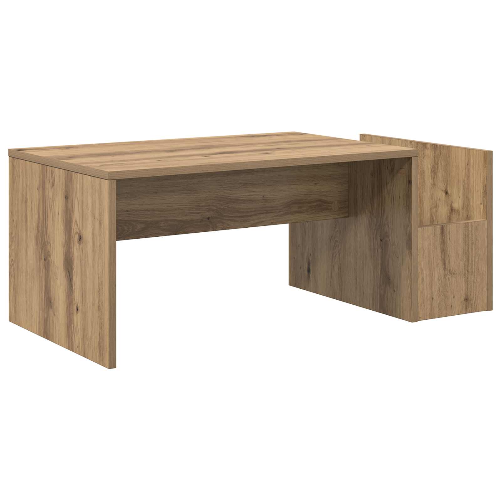 Tavolino da salotto Rovere artigianale 90 x 45 x 35 cm 8000179