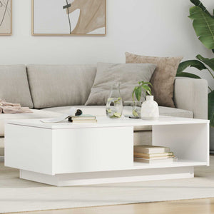 Tavolino da salotto Bianco 95 x 55 x 31 cm Legno multistrato 8000180