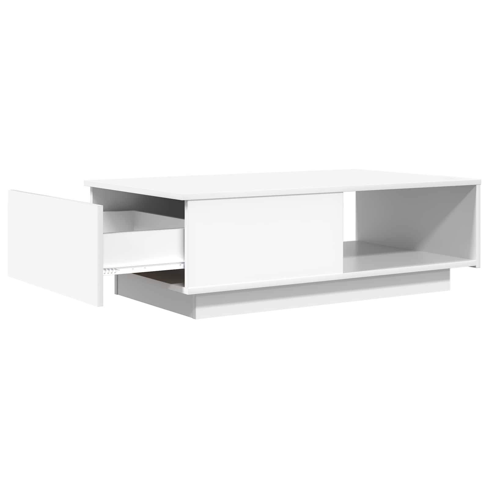 Tavolino da salotto Bianco 95 x 55 x 31 cm Legno multistrato 8000180