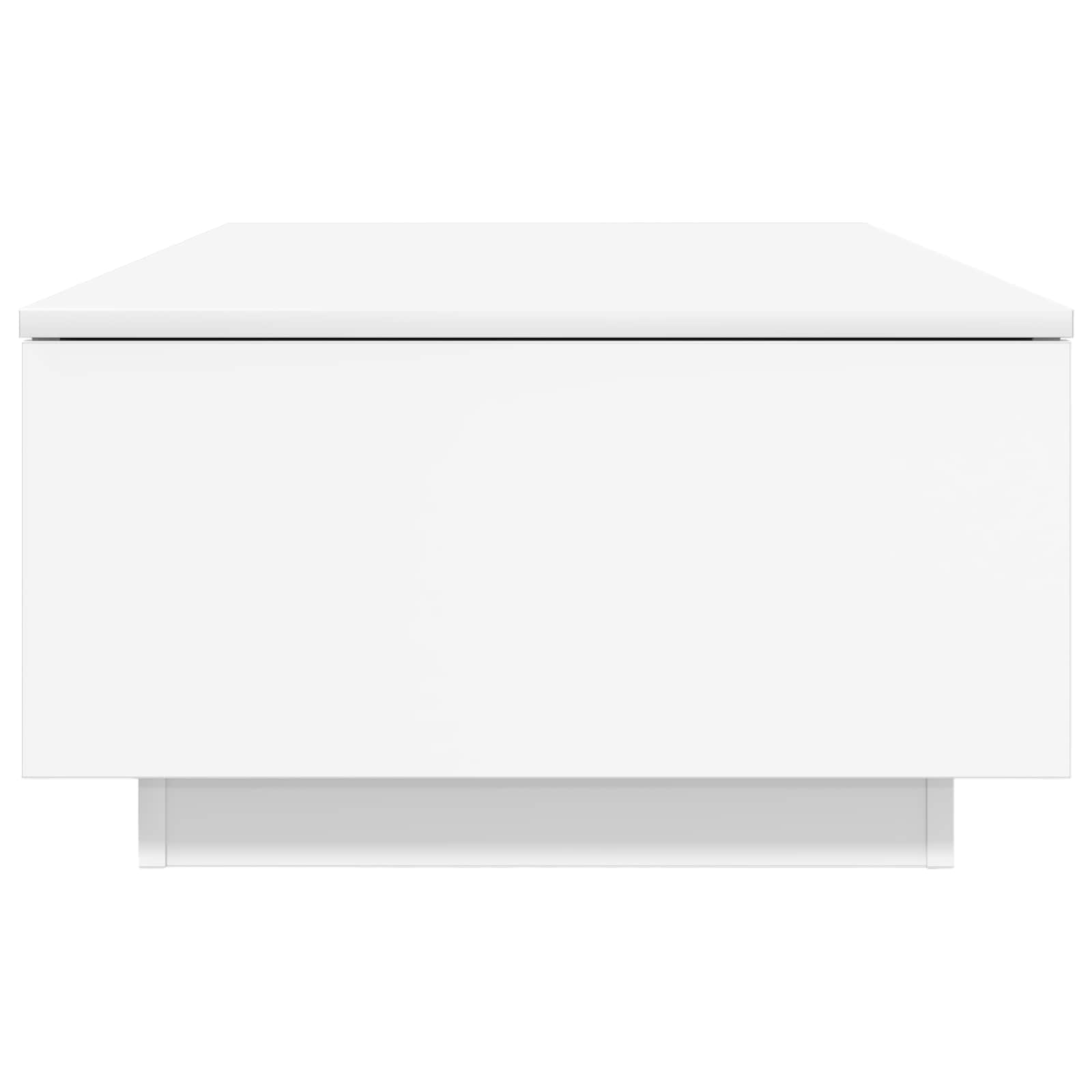 Tavolino da salotto Bianco 95 x 55 x 31 cm Legno multistrato 8000180