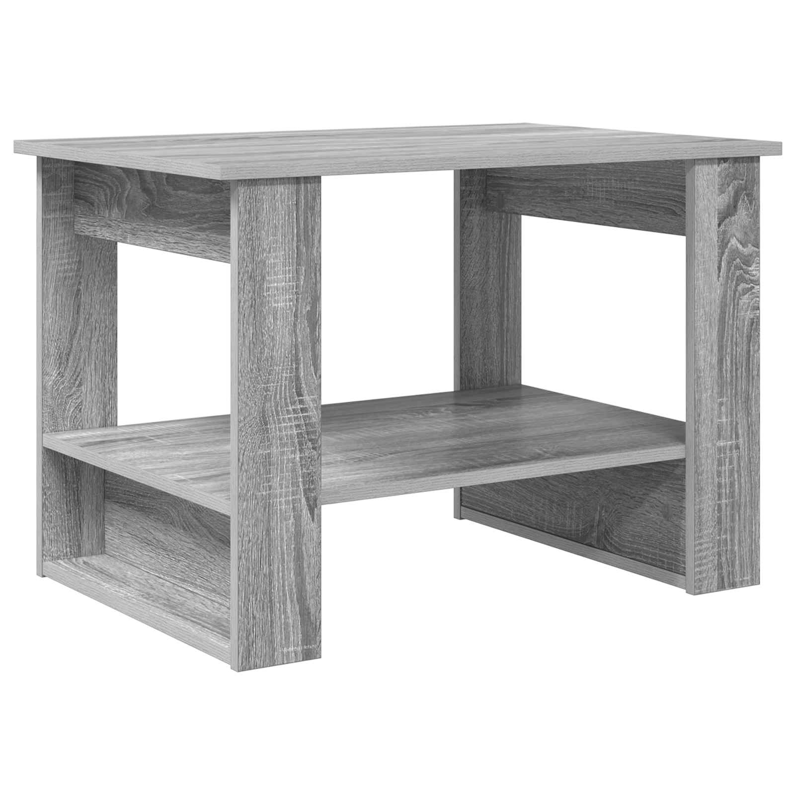Tavolino da salotto Grigio Sonoma 72 x 50 x 50 cm 8000193