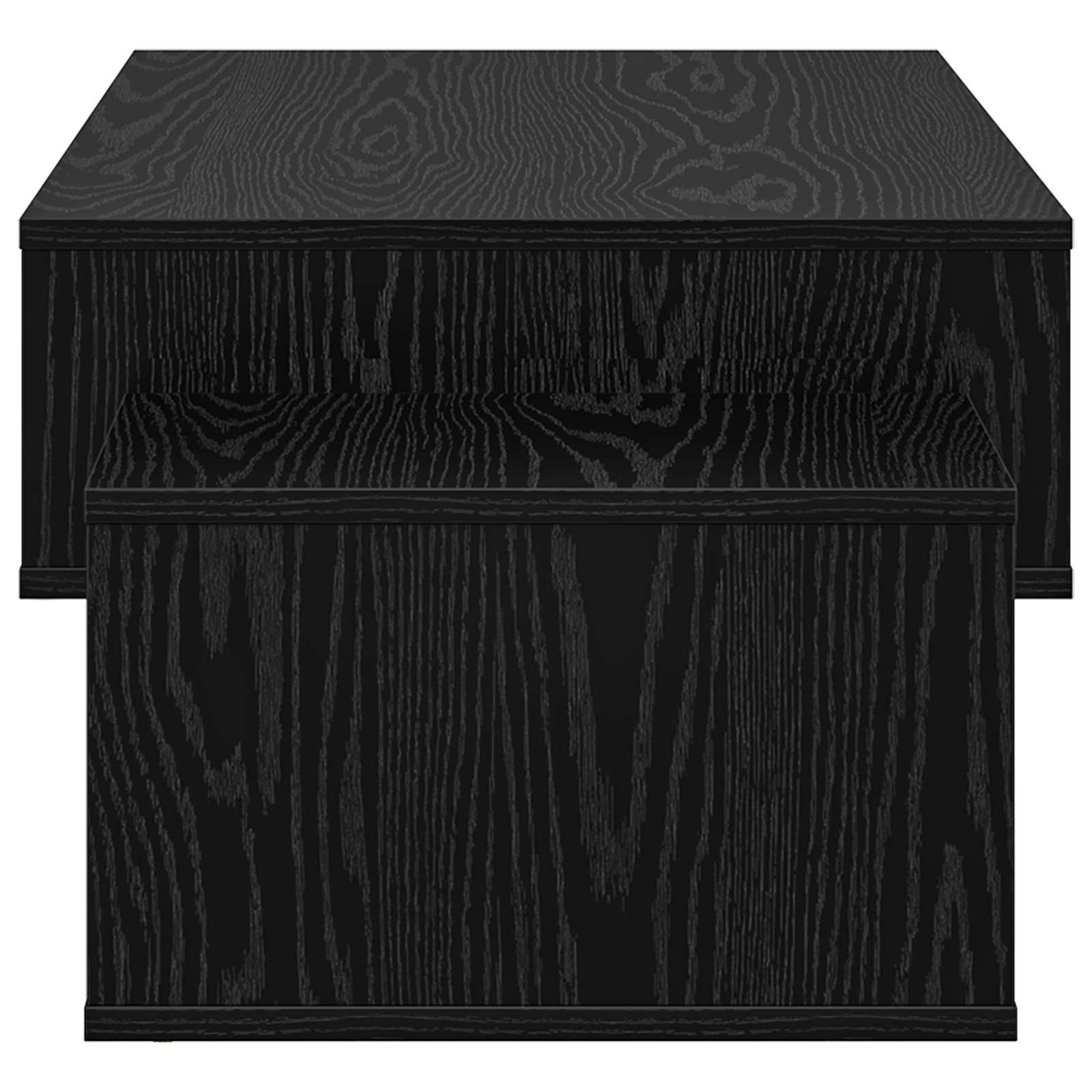 Tavolino da salotto Rovere Nero 105 x 50 x 32,5 cm 8000205