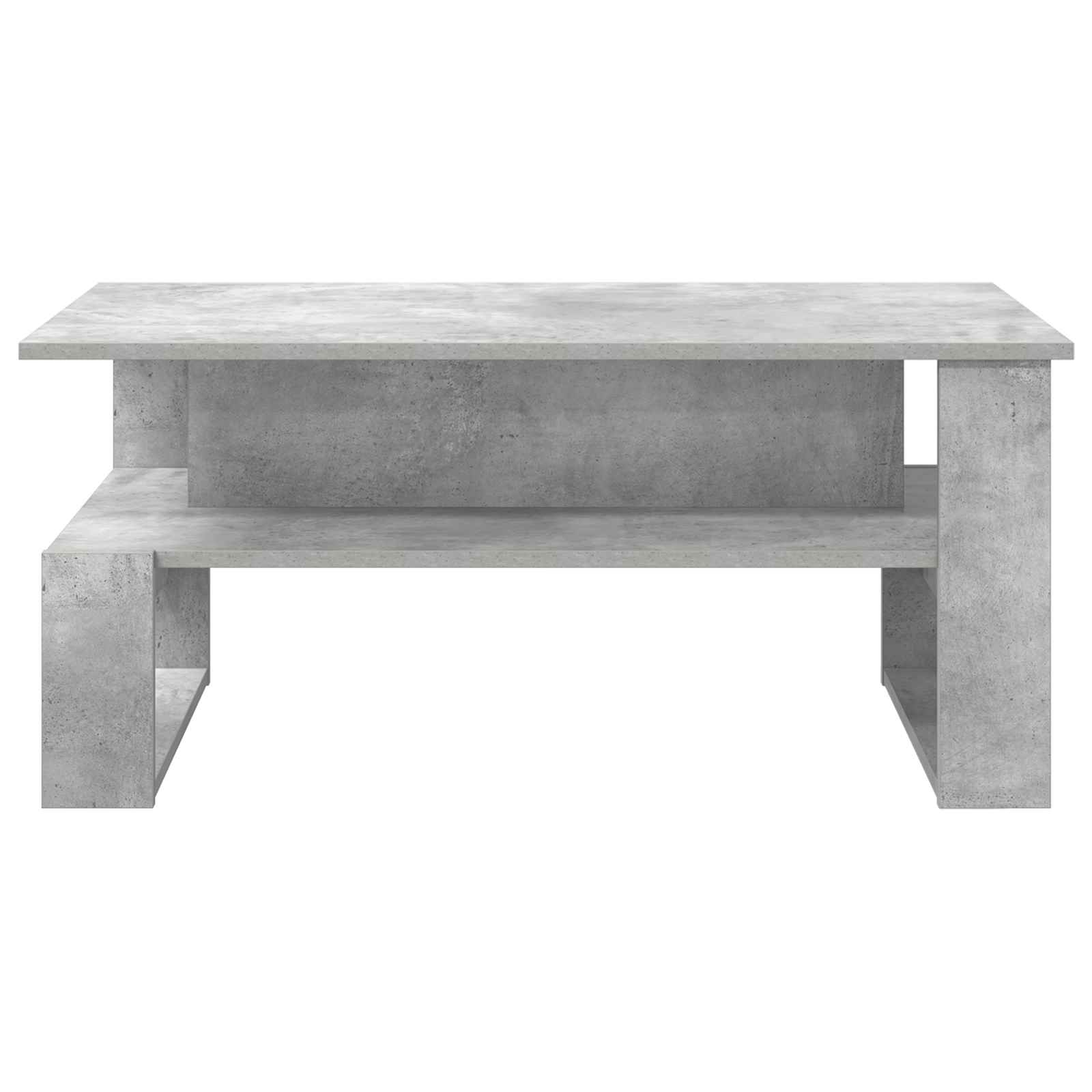 Tavolino da salotto Grigio cemento 90 x 50 x 40 cm 8000215