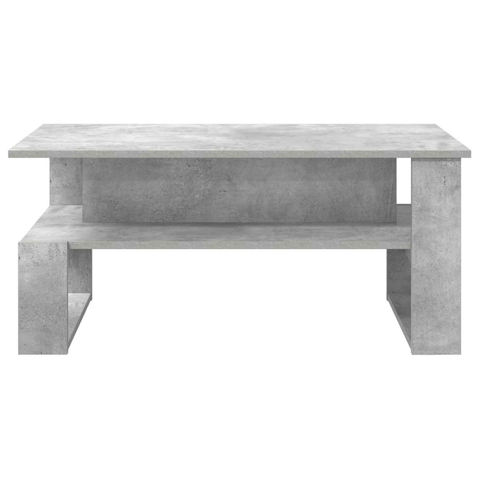 Tavolino da salotto Grigio cemento 90 x 50 x 40 cm 8000215