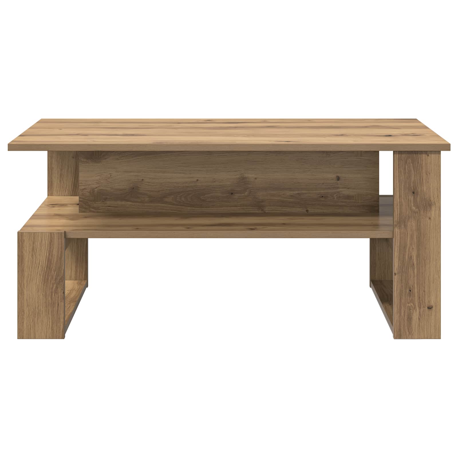 Tavolino da salotto Rovere artigianale 90 x 50 x 40 cm 8000219