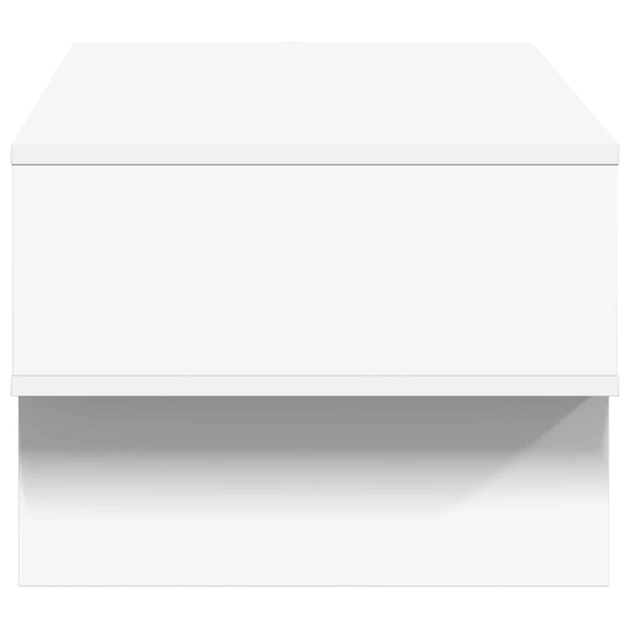 Tavolino da salotto Bianco 80 x 46 x 35 cm Legno multistrato 8000220