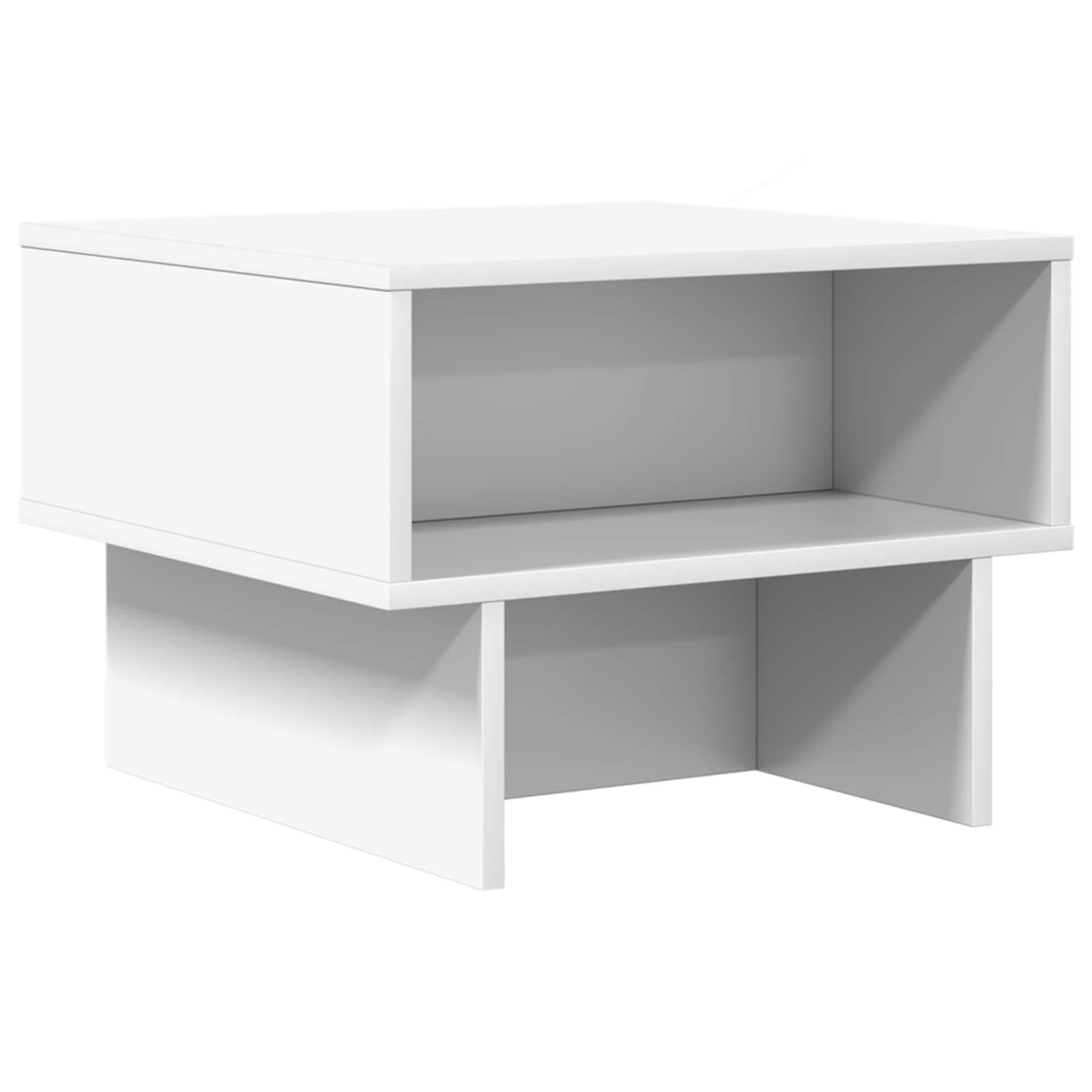 Tavolino da salotto Bianco 48 x 46 x 35 cm Legno multistrato 8000228