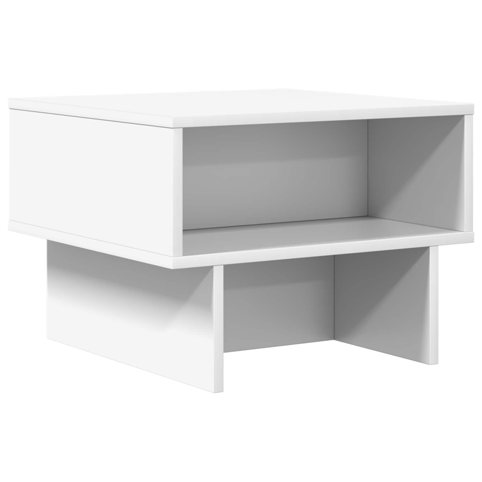 Tavolino da salotto Bianco 48 x 46 x 35 cm Legno multistrato 8000228