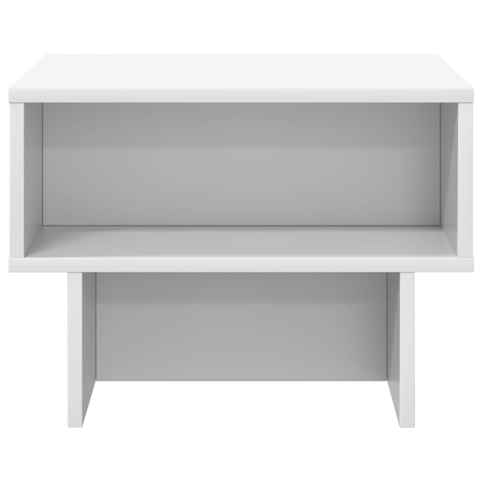 Tavolino da salotto Bianco 48 x 46 x 35 cm Legno multistrato 8000228