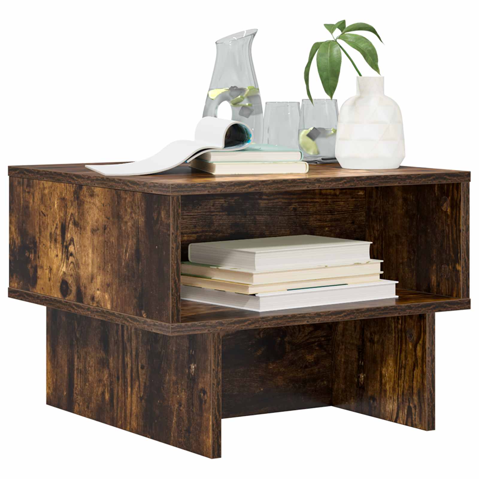 Tavolino da salotto Rovere fumé 48 x 46 x 35 cm 8000232