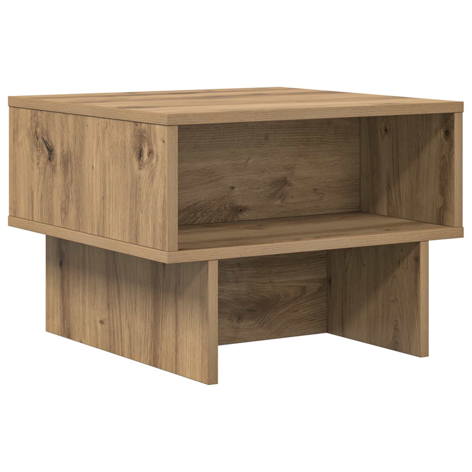 Tavolino da salotto Rovere artigianale 48 x 46 x 35 cm 8000235