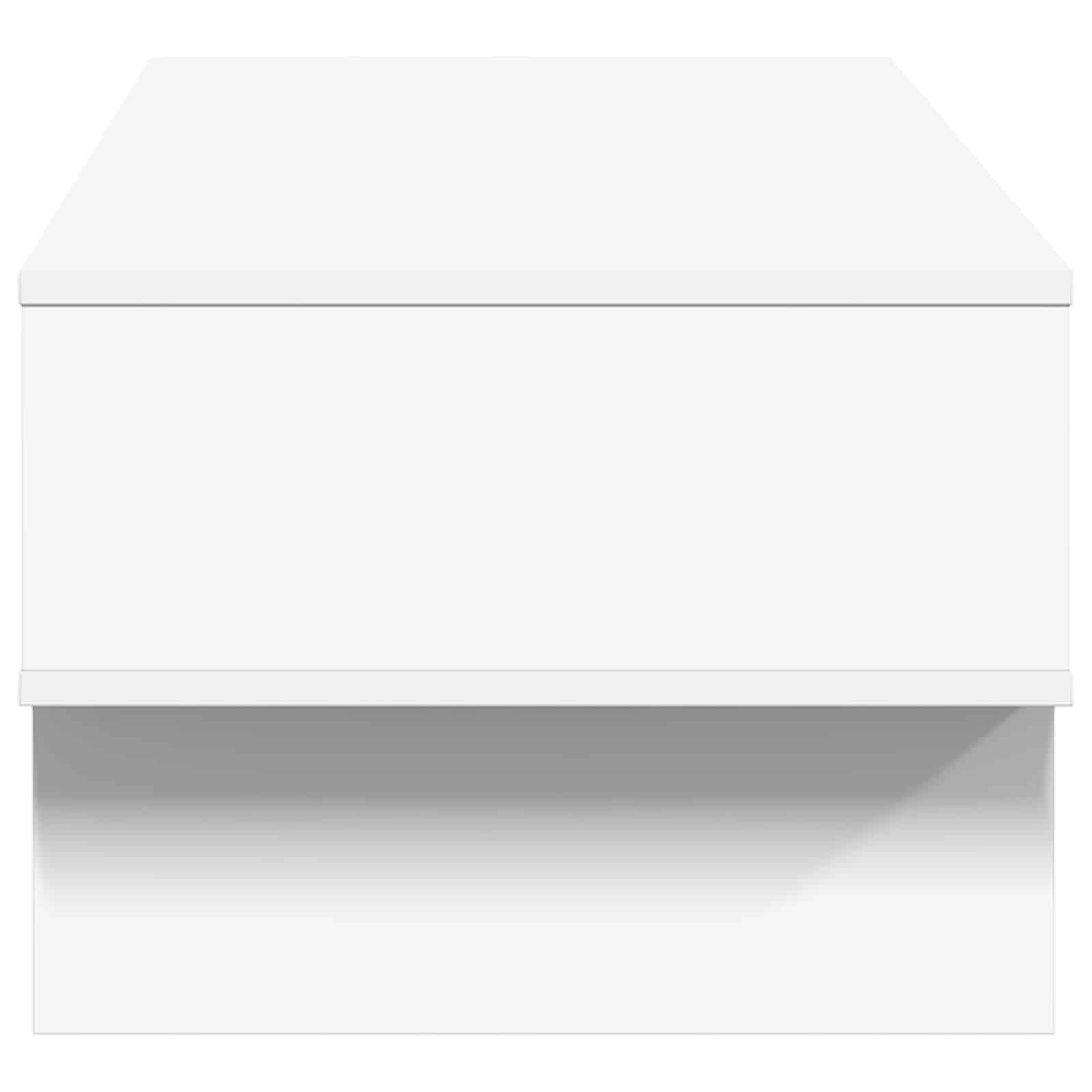 Tavolino da salotto Bianco 100 x 46 x 35 cm Legno multistrato 8000236