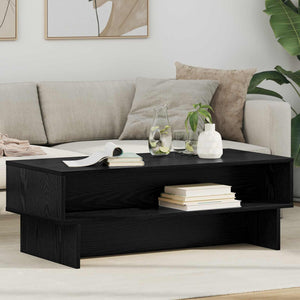 Tavolino da salotto Rovere Nero 100 x 46 x 35 cm 8000237