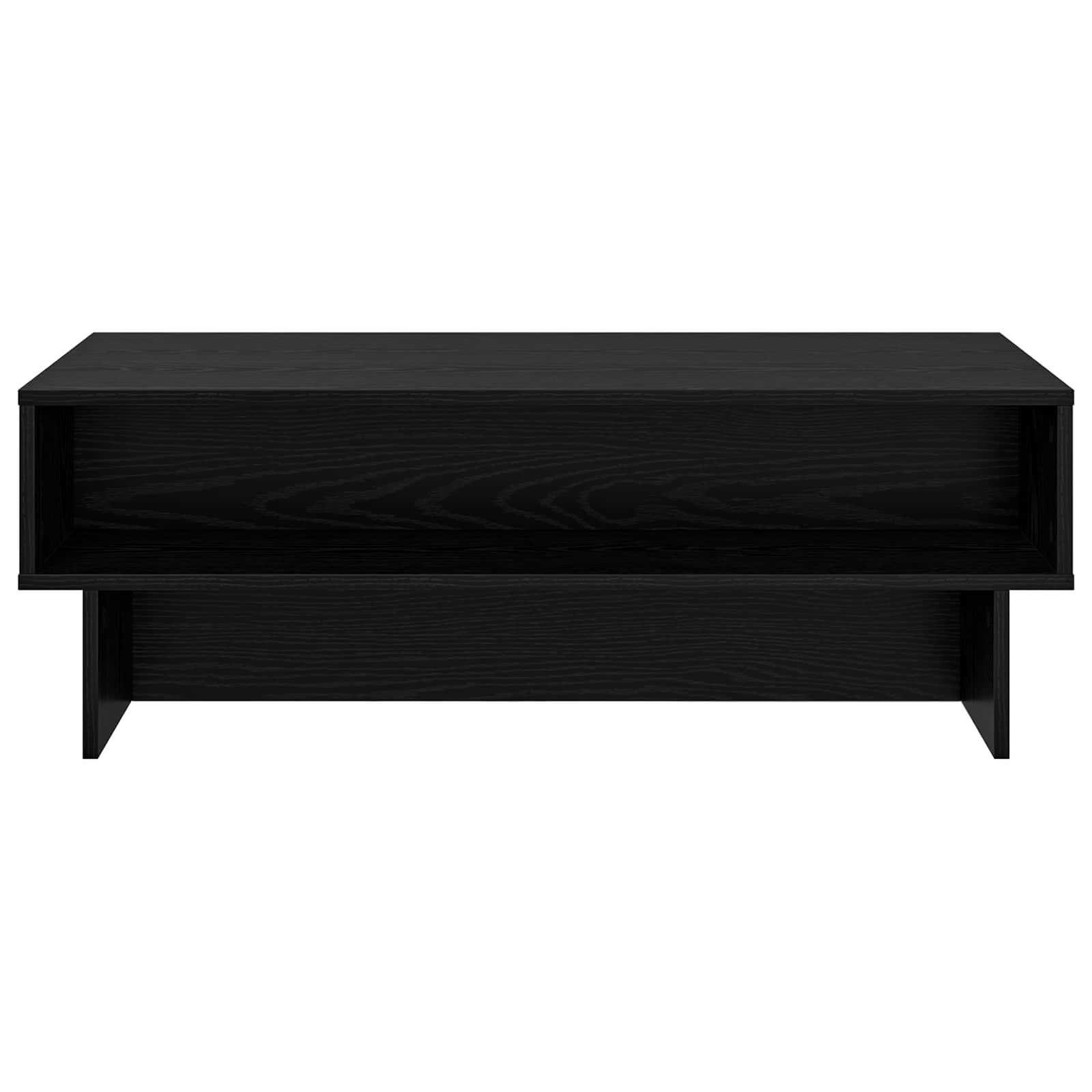 Tavolino da salotto Rovere Nero 100 x 46 x 35 cm 8000237