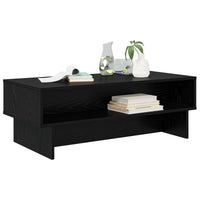 Tavolino da salotto Rovere Nero 100 x 46 x 35 cm 8000237