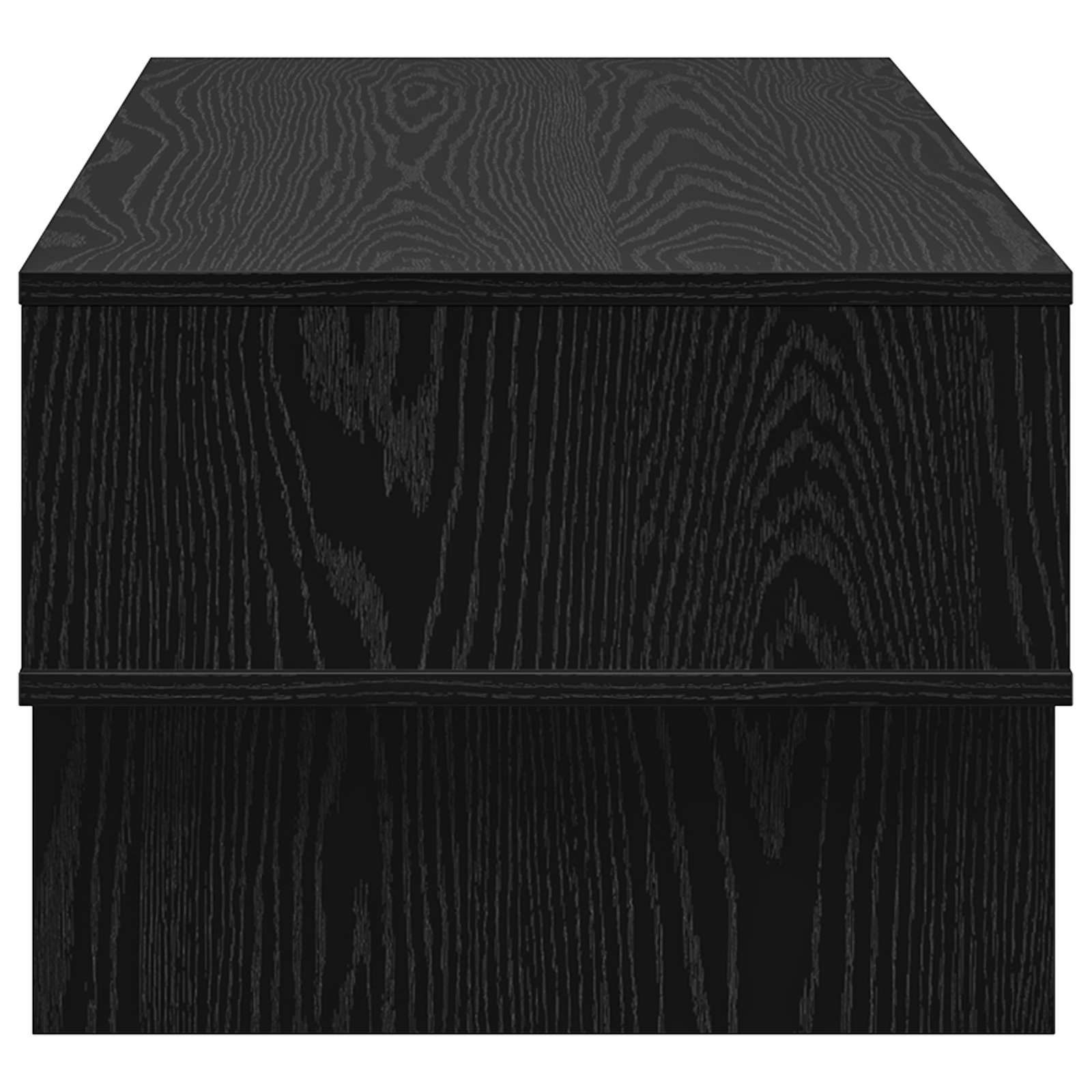 Tavolino da salotto Rovere Nero 100 x 46 x 35 cm 8000237