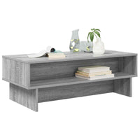 Tavolino da salotto Grigio Sonoma 100 x 46 x 35 cm 8000241