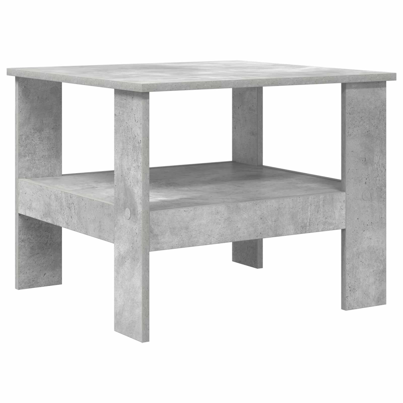 Tavolino da salotto Grigio cemento 57 x 55 x 45 cm 8000247