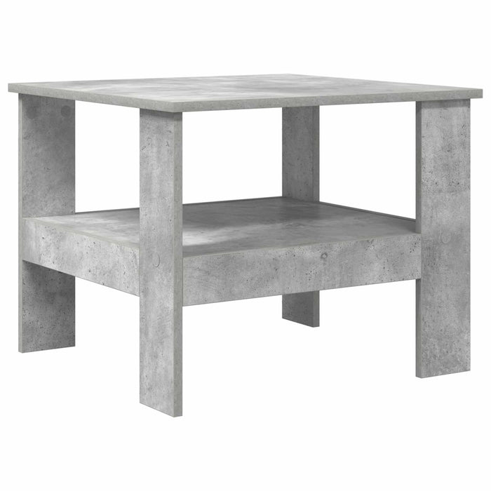Tavolino da salotto Grigio cemento 57 x 55 x 45 cm 8000247