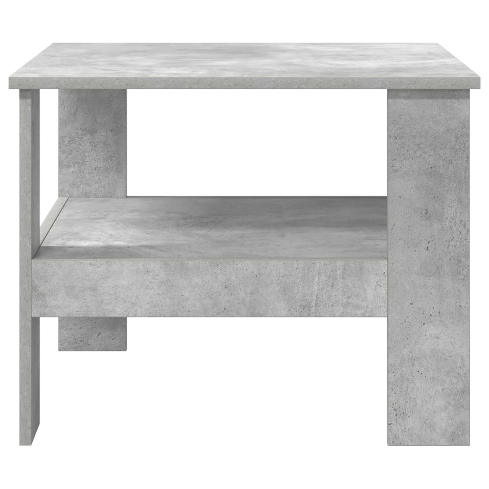 Tavolino da salotto Grigio cemento 57 x 55 x 45 cm 8000247
