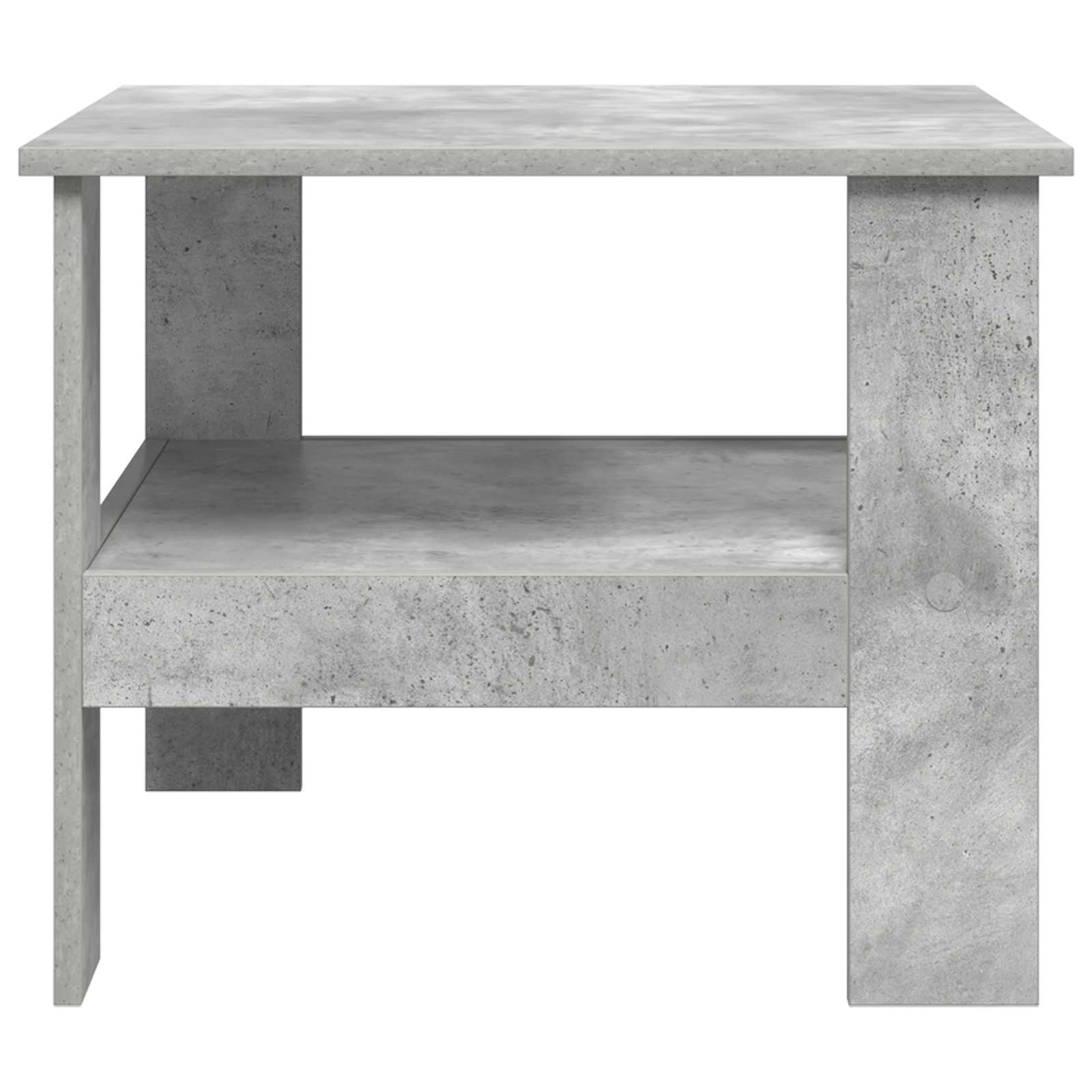 Tavolino da salotto Grigio cemento 57 x 55 x 45 cm 8000247
