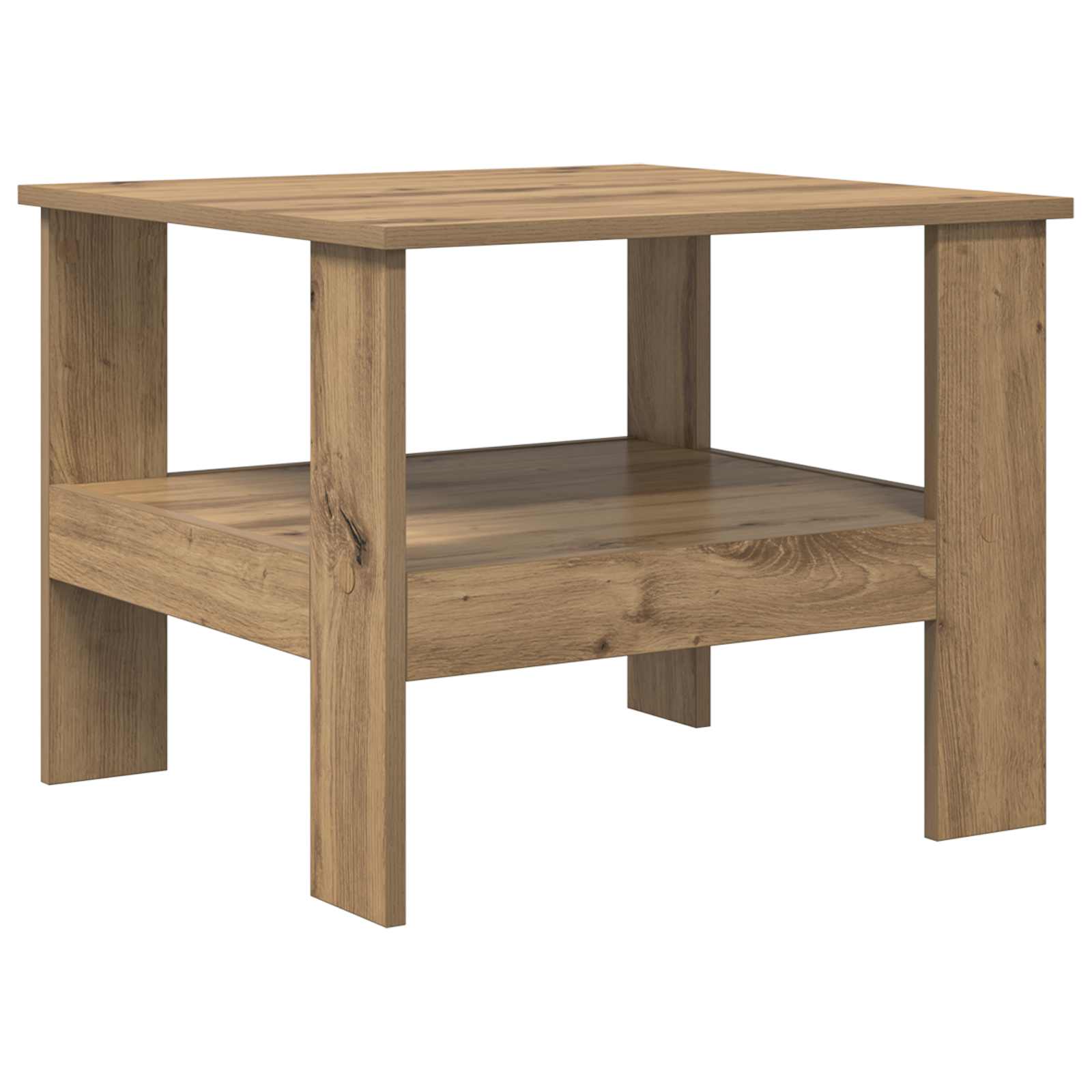 Tavolino da salotto Rovere artigianale 57 x 55 x 45 cm 8000251