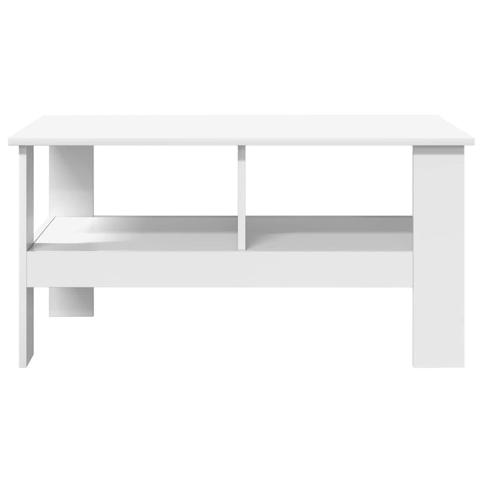 Tavolino da salotto Bianco 90 x 50 x 45 cm Legno multistrato 8000252