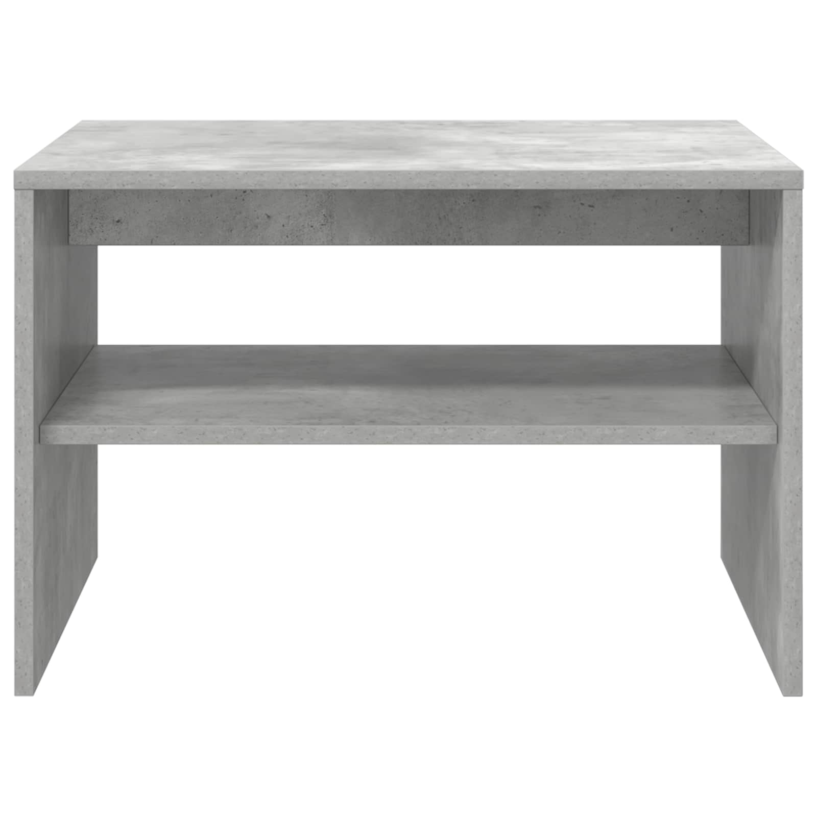 Tavolino da salotto Grigio cemento 60 x 50 x 40 cm 8000271