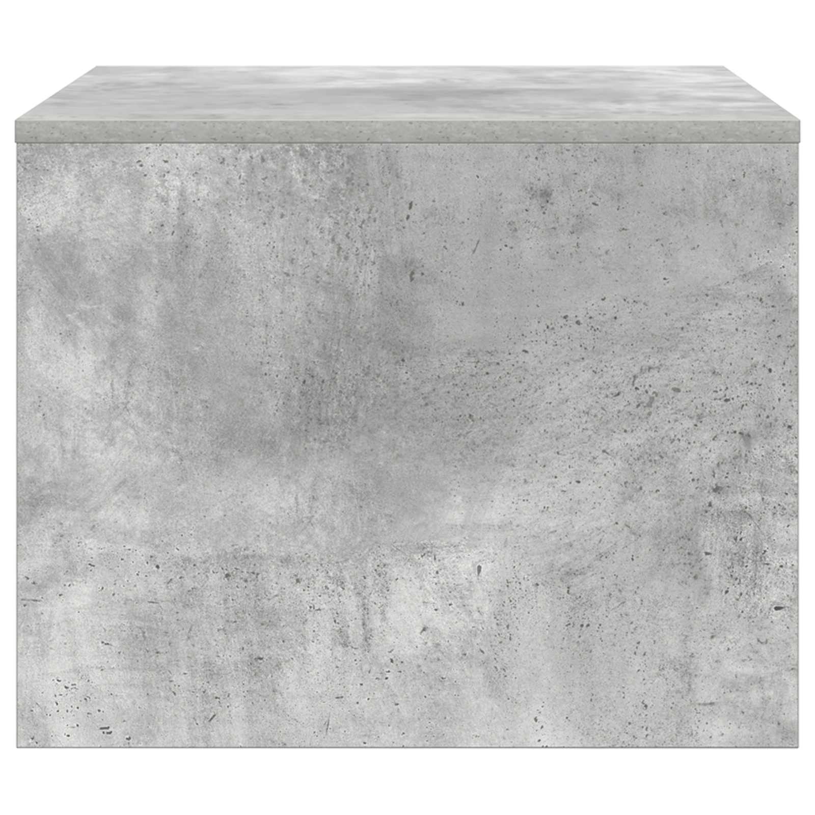 Tavolino da salotto Grigio cemento 60 x 50 x 40 cm 8000271