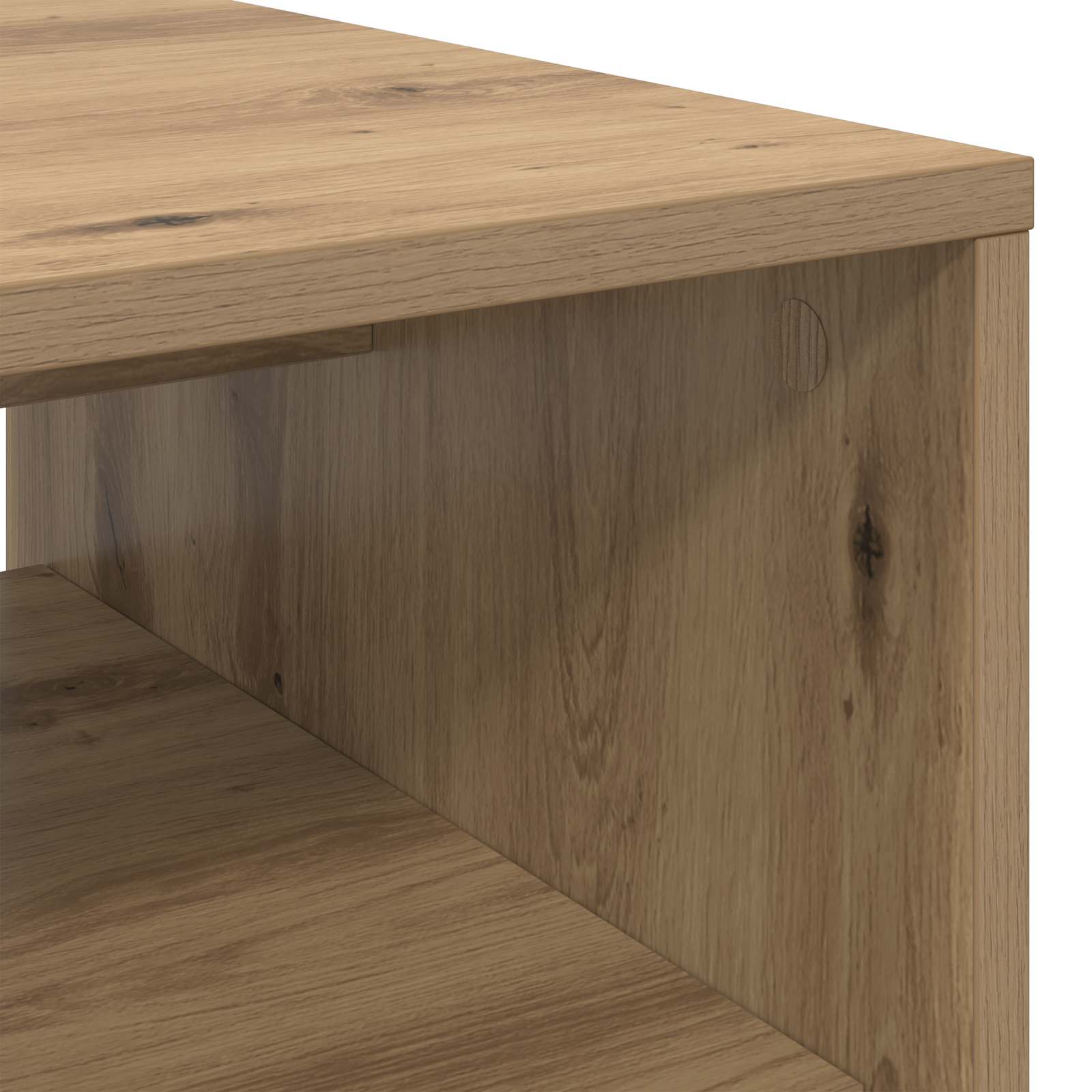 Tavolino da salotto Rovere artigianale 60 x 50 x 40 cm 8000275