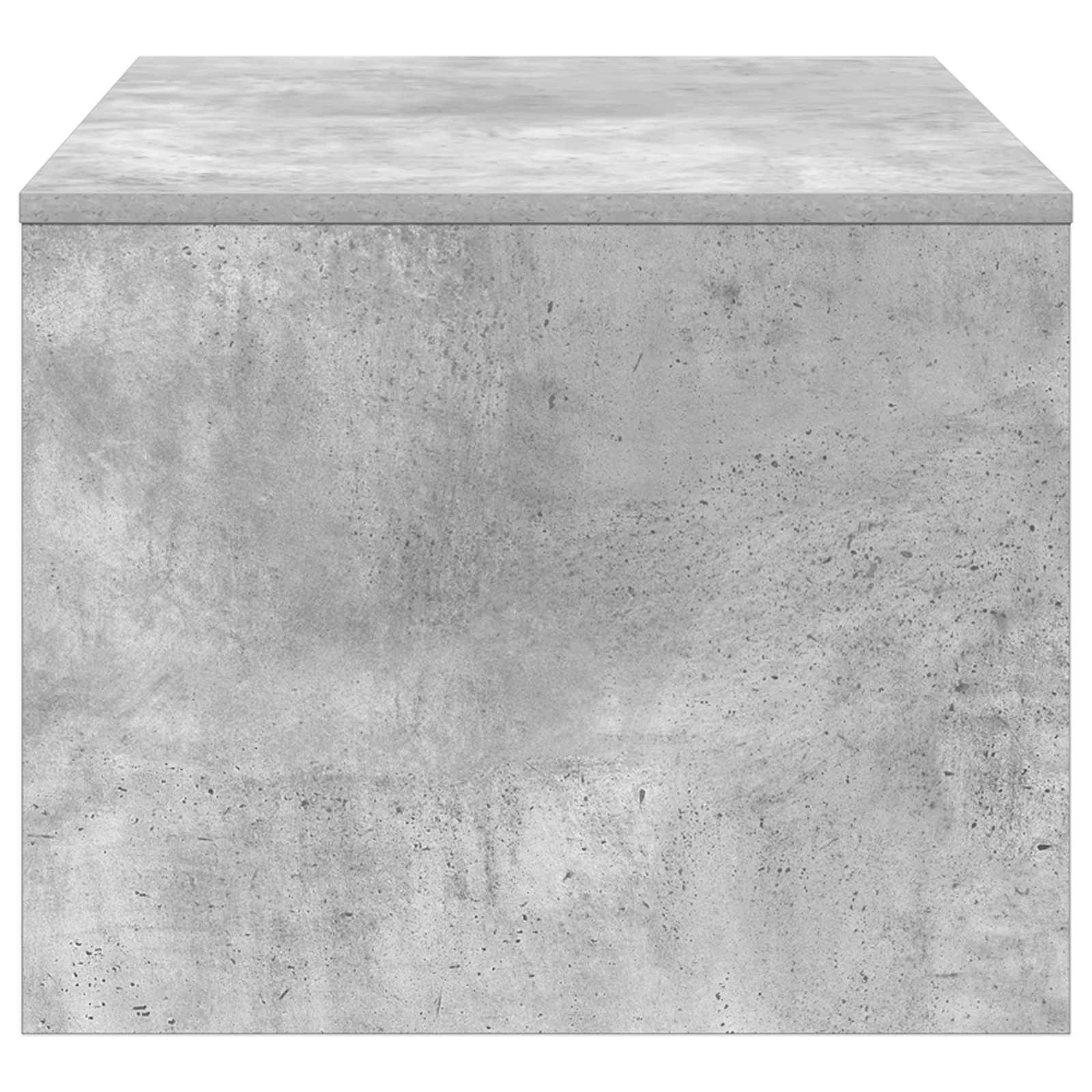 Tavolino da salotto Grigio cemento 80 x 50 x 40 cm 8000279