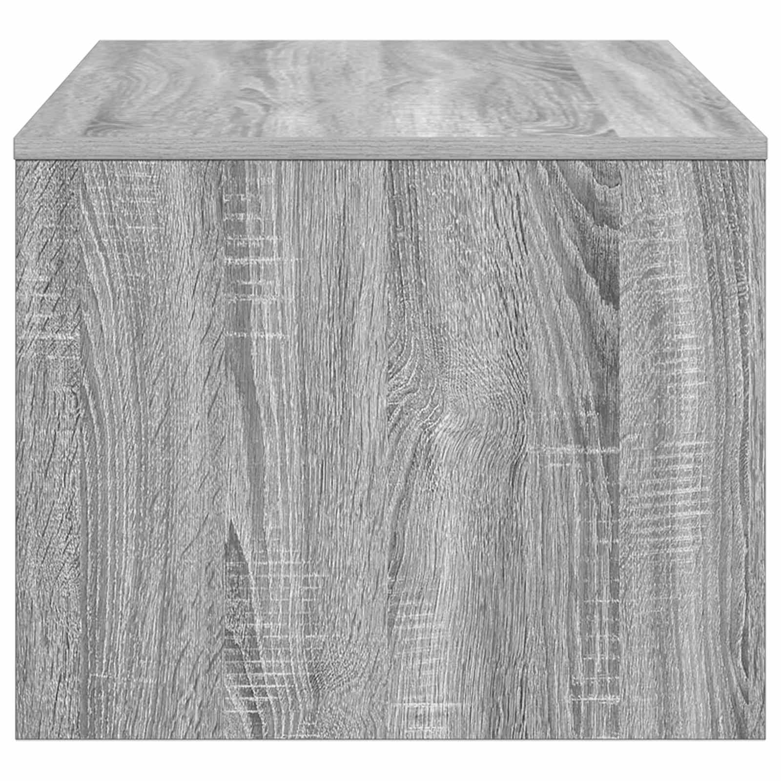 Tavolino da salotto Grigio Sonoma 80 x 50 x 40 cm 8000281
