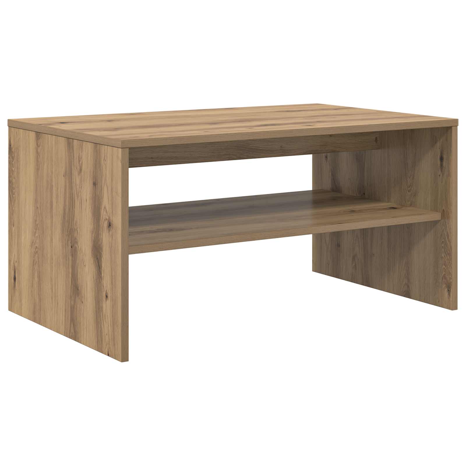 Tavolino da salotto Rovere artigianale 80 x 50 x 40 cm 8000283