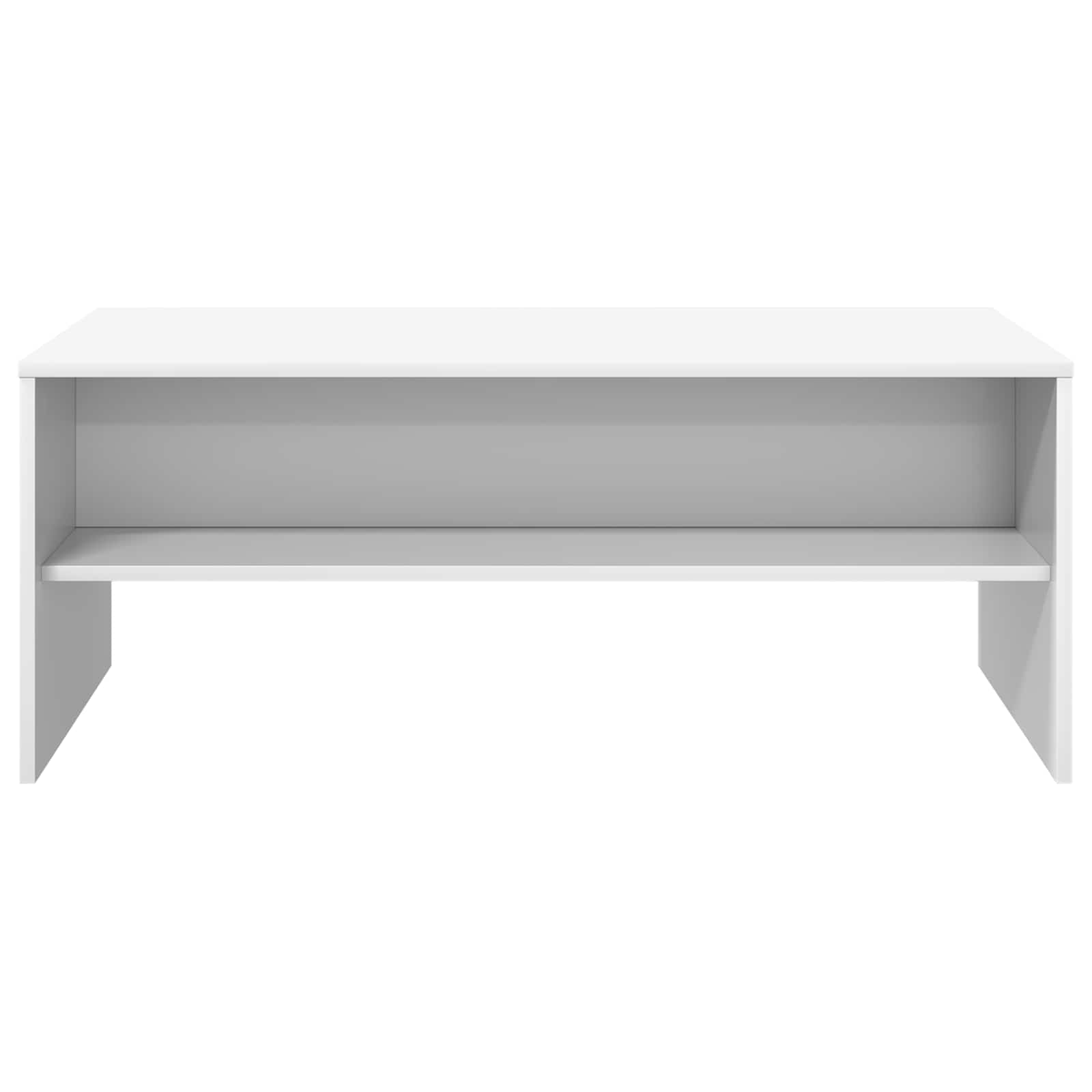 Tavolino da salotto Bianco 100 x 50 x 40 cm Legno multistrato 8000284