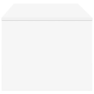 Tavolino da salotto Bianco 100 x 50 x 40 cm Legno multistrato 8000284